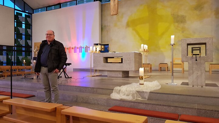 Marcus Schuck bei der "Zeit für uns"